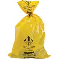 Doublures pour d&eacute;chets dangereux, Amiante, 40" lo x 26" la, 3 mils Distribution Industrielle GC