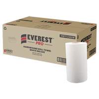 Essuie-mains en rouleaux blancs de luxe, 1 pli, D&eacute;rouler par le centre, 205' lo Distribution Industrielle GC