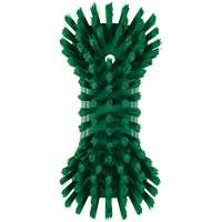 Hand Brush, Extra Stiff Bristles, 9-1/10" Long, Green Distribution Industrielle GC