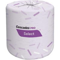 Papier hygi&eacute;nique Pro Select, 2 Pli, 420 Feuilles/Rouleu, Blanc Distribution Industrielle GC