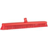 Balai-brosse robuste, Crins Fin/Ferme, 24", Rouge Distribution Industrielle GC