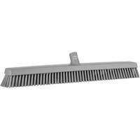 Balai-brosse robuste, Crins Fin/Ferme, 24", Gris Distribution Industrielle GC