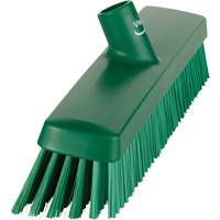 T&ecirc;te de balai-brosse, Crins Fin/Ferme, 16-1/2", Polyester/Polypropyl&egrave;ne, Vert Distribution Industrielle GC