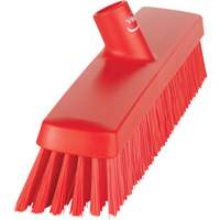 T&ecirc;te de balai-brosse, Crins Fin/Ferme, 16-1/2", Polyester/Polypropyl&egrave;ne, Rouge Distribution Industrielle GC