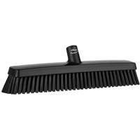 T&ecirc;te de balai-brosse, Crins Fin/Ferme, 16-1/2", Polyester/Polypropyl&egrave;ne, Noir Distribution Industrielle GC