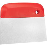 Coupe-p&acirc;te flexible en acier inoxydable, Rouge, 4-1/2" la x 5-3/4" lo Distribution Industrielle GC