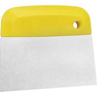 Coupe-p&acirc;te flexible en acier inoxydable, Jaune, 4-1/2" la x 5-3/4" lo Distribution Industrielle GC