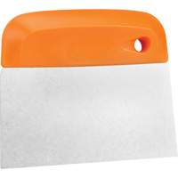 Coupe-p&acirc;te flexible en acier inoxydable, Orange, 4-1/2" la x 5-3/4" lo Distribution Industrielle GC