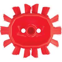 Brosse UST pour cuves, Soies Ferme, Longueur de 7-1/2", Rouge Distribution Industrielle GC