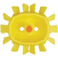 Brosse UST pour cuves, Soies Ferme, Longueur de 7-1/2", Jaune Distribution Industrielle GC