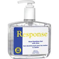Gel d&eacute;sinfectant pour les mains &agrave; l'alo&egrave;s Response, 250 ml, Bouteille &agrave; pompe, 70 % alcool Distribution Industrielle GC