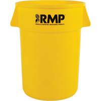 Bac &agrave; d&eacute;chets, Poly&eacute;thyl&egrave;ne, 44 gal. US Distribution Industrielle GC