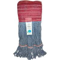 T&ecirc;te de vadrouille &agrave; bande large, Antimicrobien/Finition de plancher/Sp&eacute;cialis&eacute;, Coton/Rayonne/Synth&eacute;tique, Style Boucle Distribution Industrielle GC