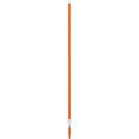 Manche, Balai/Brosse/Vadrouille &agrave; &eacute;pousseter/Support &agrave; tampon/Grattoir/Raclette/Vadrouille humide, Orange, T&eacute;lescopique, 62" - 109-2/5" lo Distribution Industrielle GC