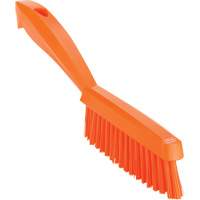 Brosse &agrave; main &eacute;troite &agrave; manche court, Soies Tr&egrave;s ferme, Longueur de 11-4/5", Orange Distribution Industrielle GC