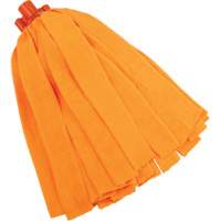 Vadrouille &agrave; fente, orange, Microfibre, Style Coup&eacute; Distribution Industrielle GC