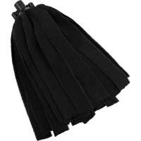 Vadrouille &agrave; fente, noir, Microfibre, Style Coup&eacute; Distribution Industrielle GC