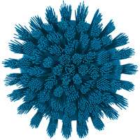 Brosse ronde HyDrive pour perceuse, Soies Tr&egrave;s ferme, Longueur de 3-1/10", Bleu Distribution Industrielle GC