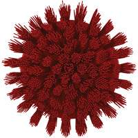 Brosse ronde HyDrive pour perceuse, Soies Tr&egrave;s ferme, Longueur de 3-1/10", Rouge Distribution Industrielle GC