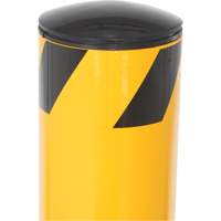 Bollard, Steel, 42" H x 5-1/2" W, Yellow Distribution Industrielle GC