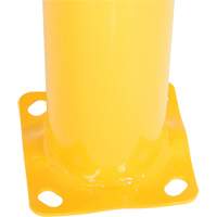Bollard, Steel, 42" H x 5-1/2" W, Yellow Distribution Industrielle GC