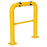 High Profile Machinery Guards, 3' W x 3.5' H, Yellow Distribution Industrielle GC
