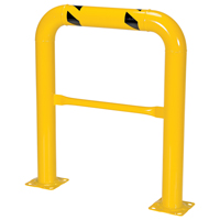High Profile Machinery Guards, 3' W x 3.5' H, Yellow Distribution Industrielle GC