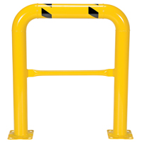High Profile Machinery Guards, 3' W x 3.5' H, Yellow Distribution Industrielle GC