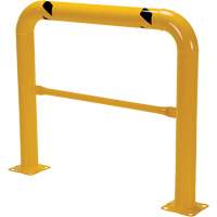 High Profile Machinery Guards, 4' W x 3.5' H, Yellow Distribution Industrielle GC