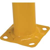 High Profile Machinery Guards, 4' W x 3.5' H, Yellow Distribution Industrielle GC