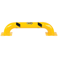 Low Profile Rack Guards, 3' W x 0.75' H, Yellow Distribution Industrielle GC