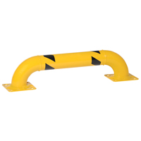 Low Profile Rack Guards, 3' W x 0.75' H, Yellow Distribution Industrielle GC