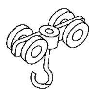 Curtain Partition Track Double Steel Roller Distribution Industrielle GC