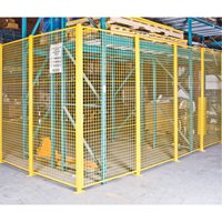 Wire Mesh Partition Components - Universal Posts, 10-1/4' H Distribution Industrielle GC