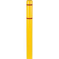 Capuchons en polyethylene pour borne de protection, 4-1/2" dia. x 52" l, Jaune Distribution Industrielle GC