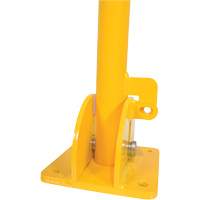 Fold-Down Bollards, Steel, 42" H x 1-3/4" W, Yellow Distribution Industrielle GC