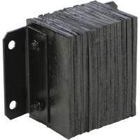 Butoir de quai lamell&eacute;, Horizontal, Caoutchouc, 12" la x 6" p x 10" h Distribution Industrielle GC