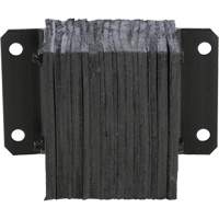 Butoir de quai lamell&eacute;, Horizontal, Caoutchouc, 12" la x 6" p x 10" h Distribution Industrielle GC