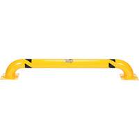 Low Profile Rack Guard, 5.3' W x 0.74' H, Yellow Distribution Industrielle GC
