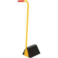 Cale de roue avec poign&eacute;e ergonomique, 9-1/4" x 8" x 6", Noir Distribution Industrielle GC