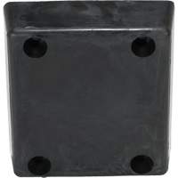 Butoir de quai moul&eacute;, Caoutchouc renforc&eacute;, 12" la x 4" p x 13" h Distribution Industrielle GC