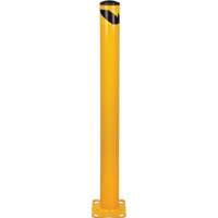 Bollard, Steel, 48" H x 4-1/2" W, Yellow Distribution Industrielle GC