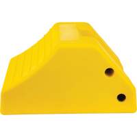 Cale de roue robustes, Ur&eacute;thane, Jaune, 15-1/2" la x 17-7/10" p x 10" h Distribution Industrielle GC