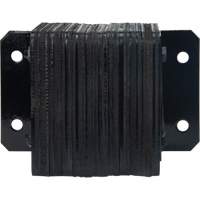 Butoirs de quai lamell&eacute;s, Horizontal, Caoutchouc, 12" la x 4" p x 10" h Distribution Industrielle GC