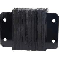 Butoirs de quai lamell&eacute;s, Horizontal, Caoutchouc, 12" la x 4" p x 10" h Distribution Industrielle GC