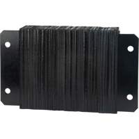 Butoirs de quai lamell&eacute;s, Horizontal, Caoutchouc, 18" la x 4" p x 12" h Distribution Industrielle GC