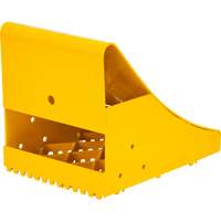 Cales-roue pour la glace, Acier, Jaune, 8-1/16" la x 10-5/8" p x 8-13/16" h Distribution Industrielle GC