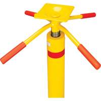 50,000 lbs. Static Capacity Trailer Jack, 2.5 tons Lift Capacity Distribution Industrielle GC