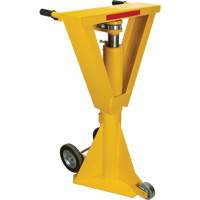 100,000 lbs. Static Capacity Ratchet Beam Trailer Jack, 20 tons Lift Capacity Distribution Industrielle GC
