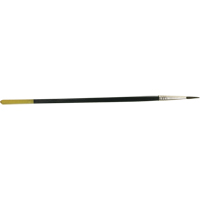 Pinceau d'artiste, Largeur de la brosse de #3, Martre rouge Distribution Industrielle GC